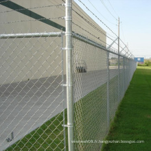 Clôture de maillon de chaîne pour la protection de porte